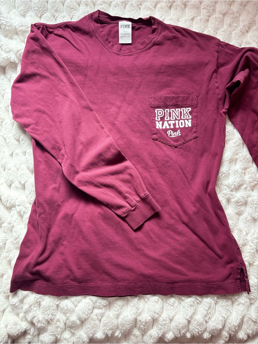 Victoria's Secret PINK Nation Long Sleeve Tee